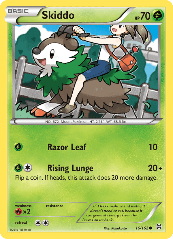 Skiddo, card 16 from BREAKthrough