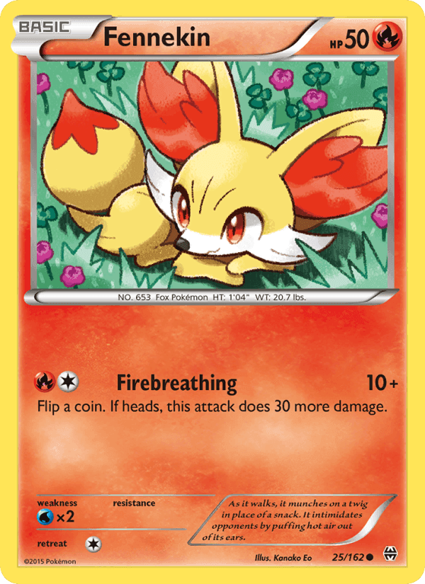 BREAKthrough の 25 番、Fennekin
