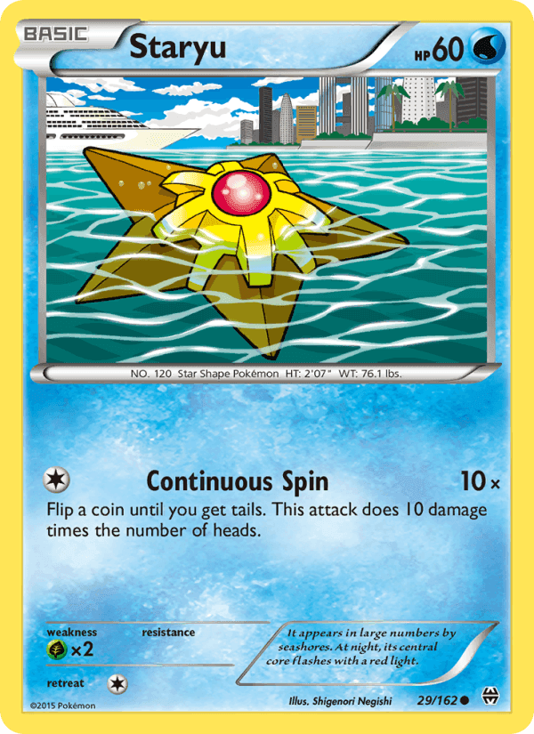 BREAKthrough の 29 番、Staryu
