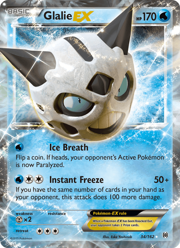 BREAKthrough の 34 番、Glalie EX
