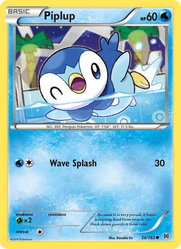 BREAKthrough の 36 番、Piplup