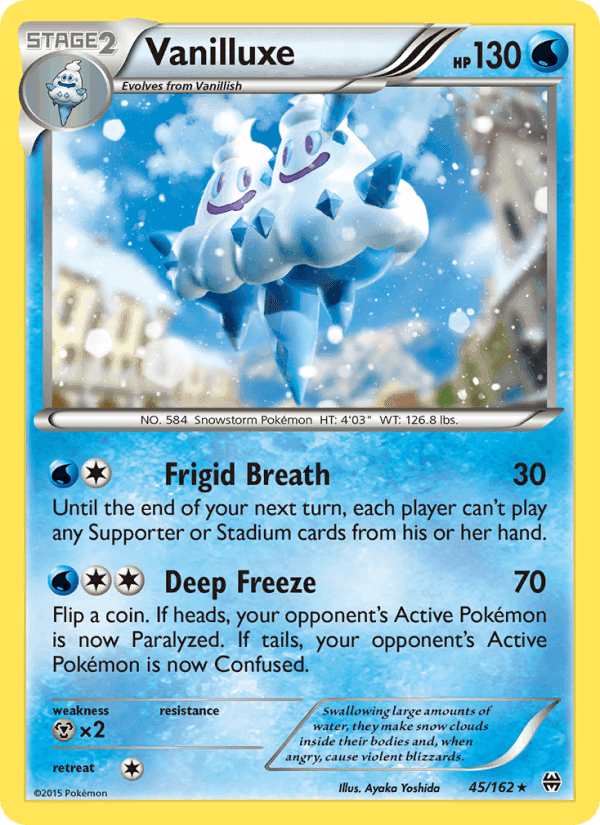 Vanilluxe, card 45 from BREAKthrough