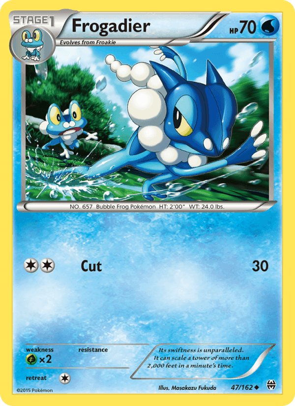 BREAKthrough の 47 番、Frogadier