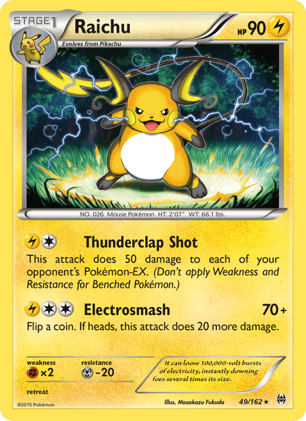 BREAKthrough の 49 番、Raichu