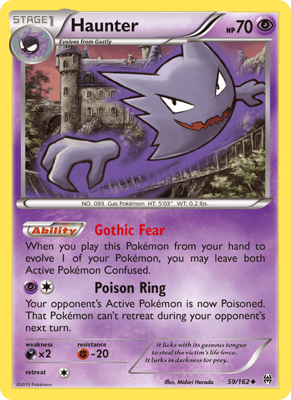 Haunter, card 59 from BREAKthrough