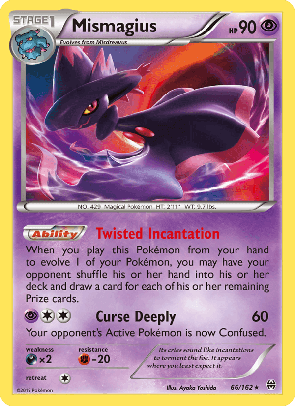 Mismagius, card 66 from BREAKthrough