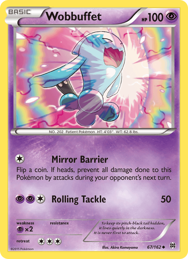 Wobbuffet, card 67 from BREAKthrough