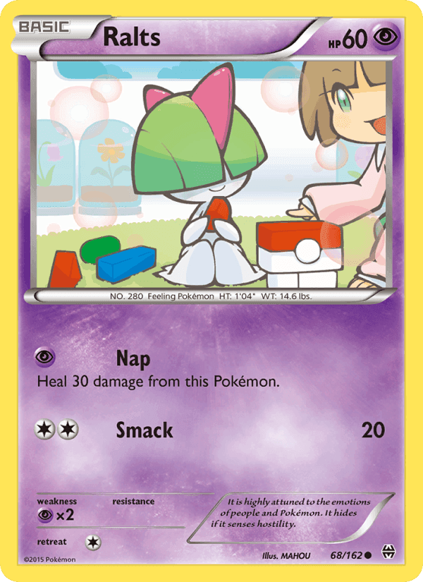 Ralts, card 68 from BREAKthrough