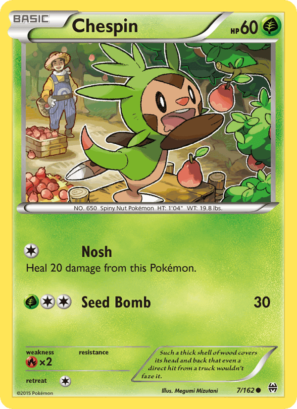 BREAKthrough の 7 番、Chespin