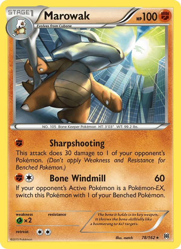Marowak, card 78 from BREAKthrough