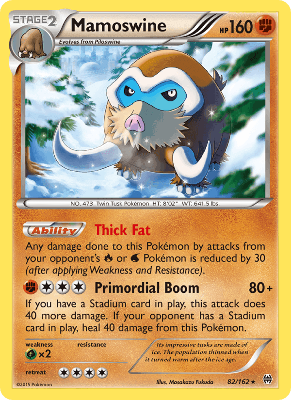 Mamoswine, card 82 from BREAKthrough