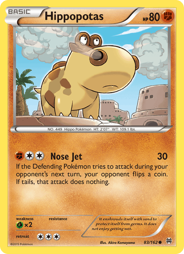 Hippopotas, card 83 from BREAKthrough