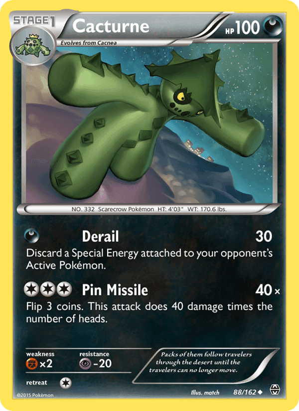 Cacturne, card 88 from BREAKthrough