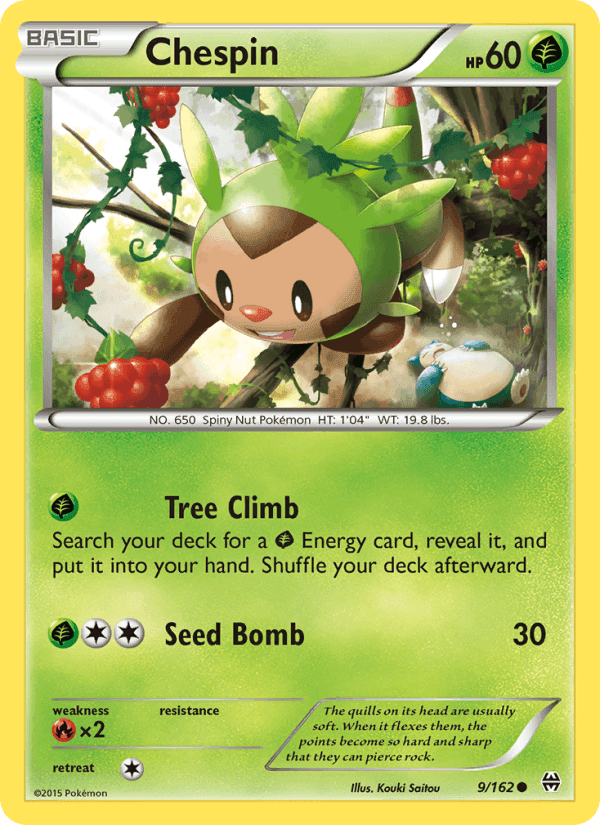 BREAKthrough の 9 番、Chespin