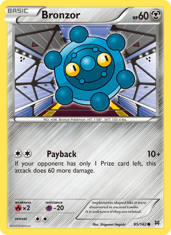 Bronzor, card 95 from BREAKthrough
