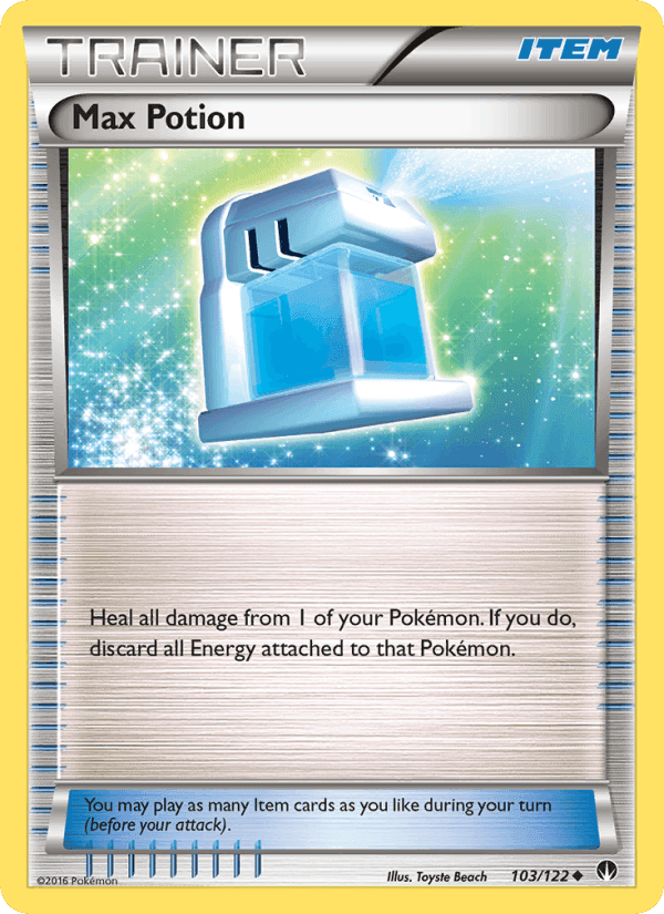 Max Potion, card 103 from BREAKpoint