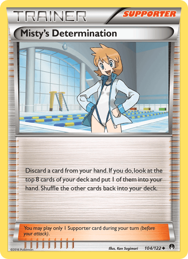 Misty's Determination, card 104 from BREAKpoint