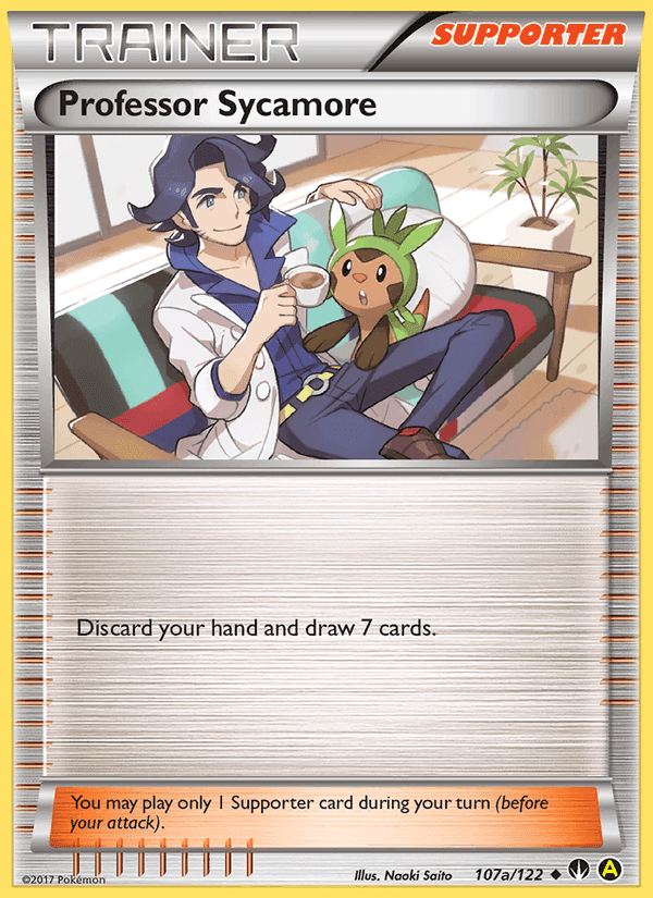 Professor Sycamore, card 107a from BREAKpoint