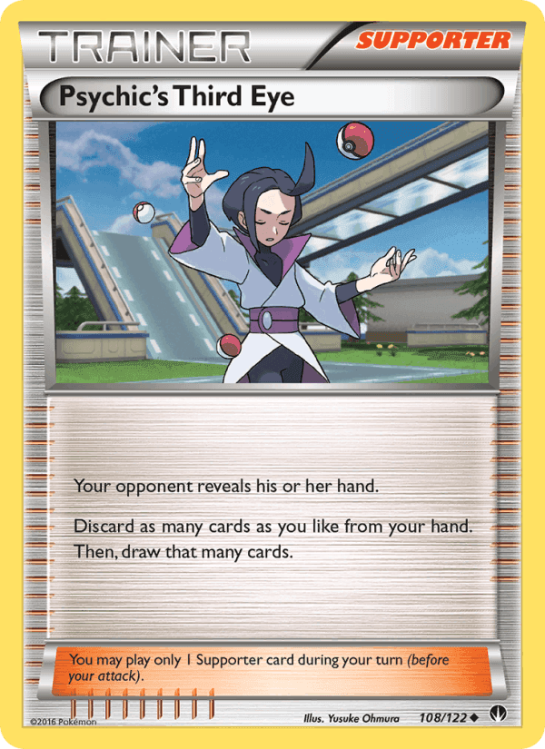 Psychic's Third Eye, card 108 from BREAKpoint
