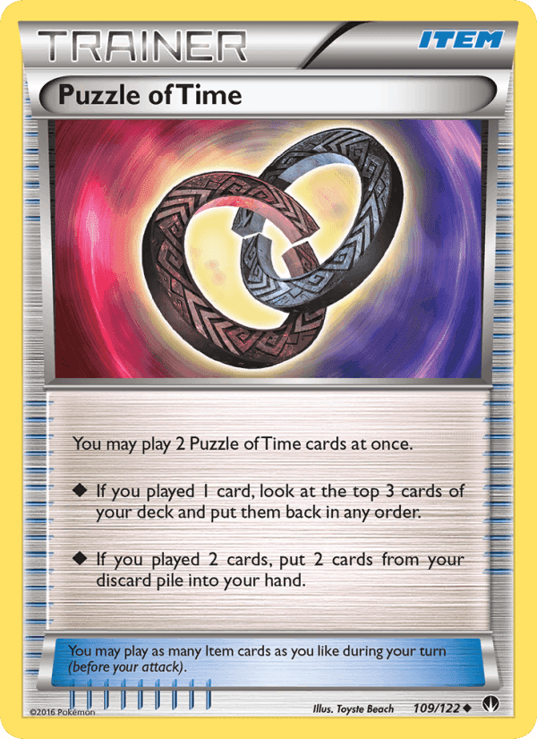 Puzzle of Time, card 109 from BREAKpoint