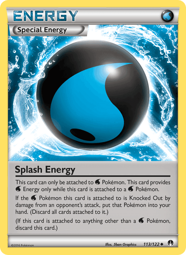 Splash Energy, card 113 from BREAKpoint