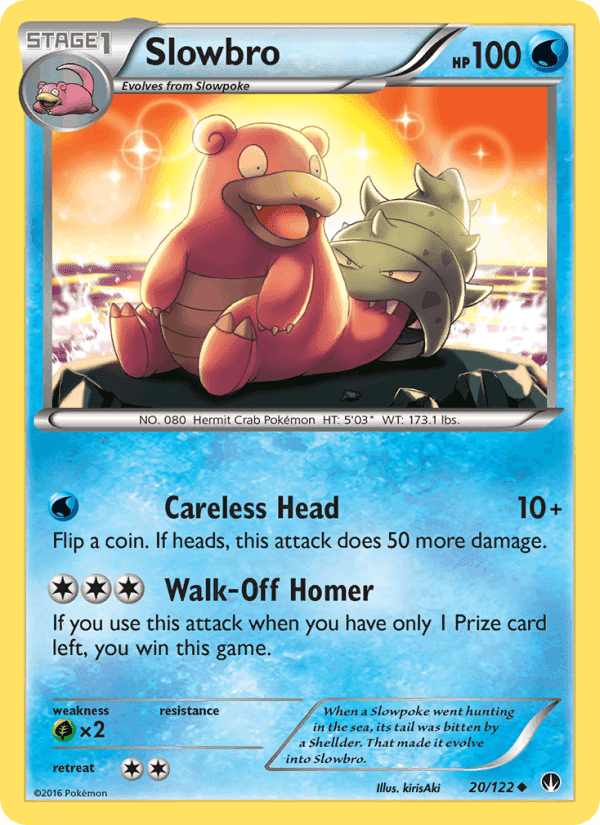 破天の怒り の 20 番、Slowbro