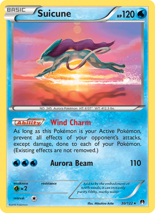 破天の怒り の 30 番、Suicune