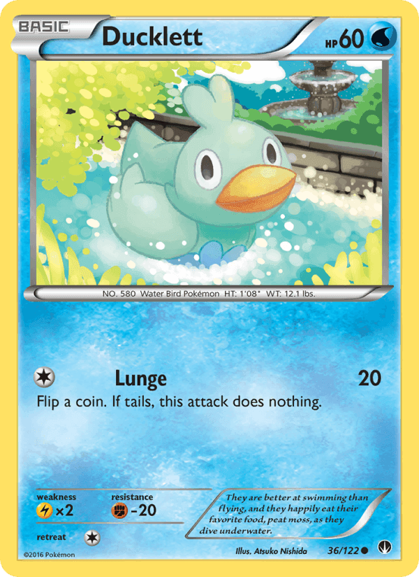 破天の怒り の 36 番、Ducklett