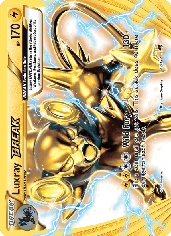 Luxray BREAK, card 47 from BREAKpoint