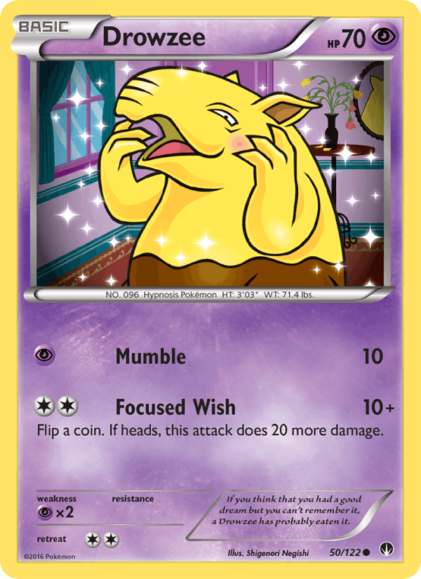 破天の怒り の 50 番、Drowzee