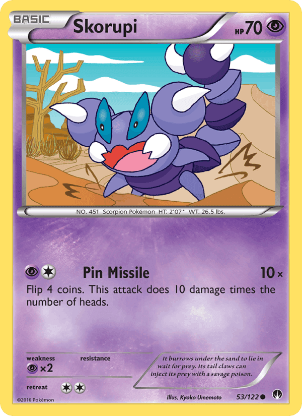 Skorupi, card 53 from BREAKpoint