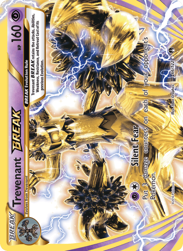Trevenant BREAK, card 66 from BREAKpoint