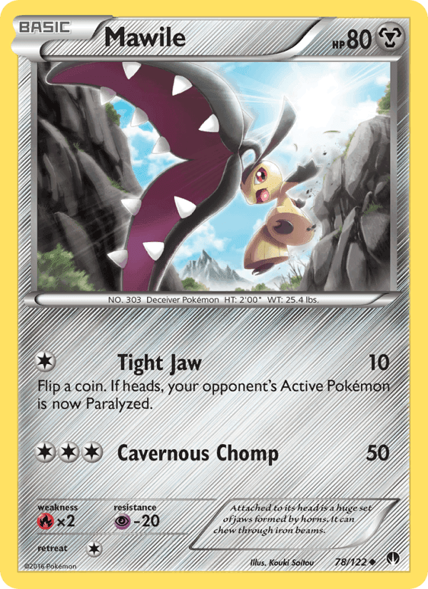 Mawile, card 78 from BREAKpoint