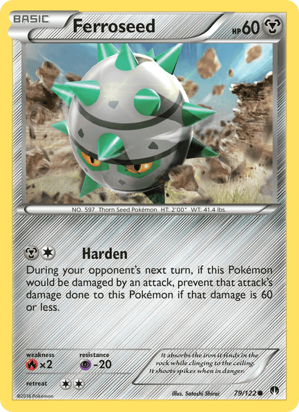 Ferroseed, card 79 from BREAKpoint