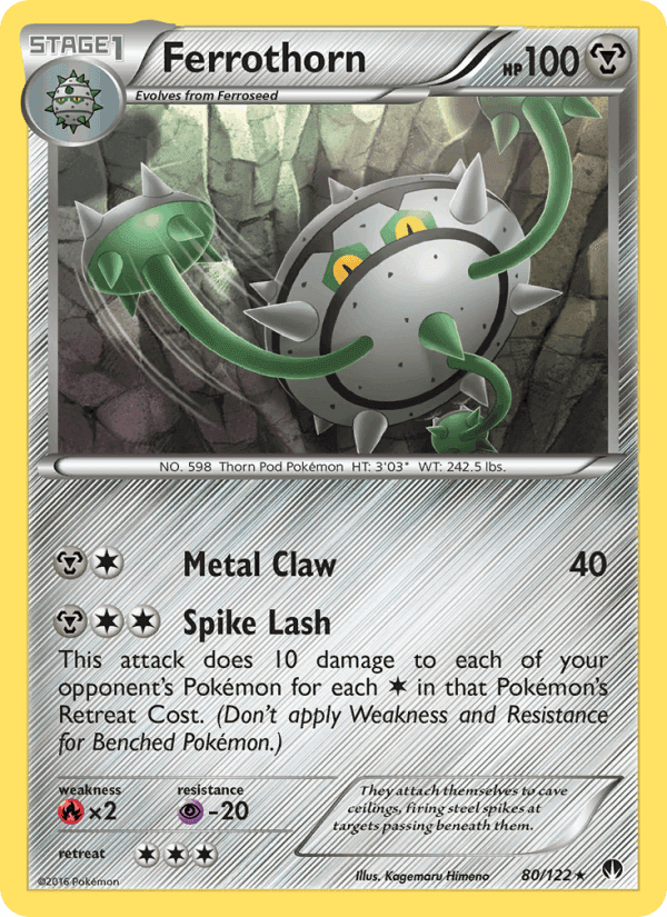 Ferrothorn, card 80 from BREAKpoint