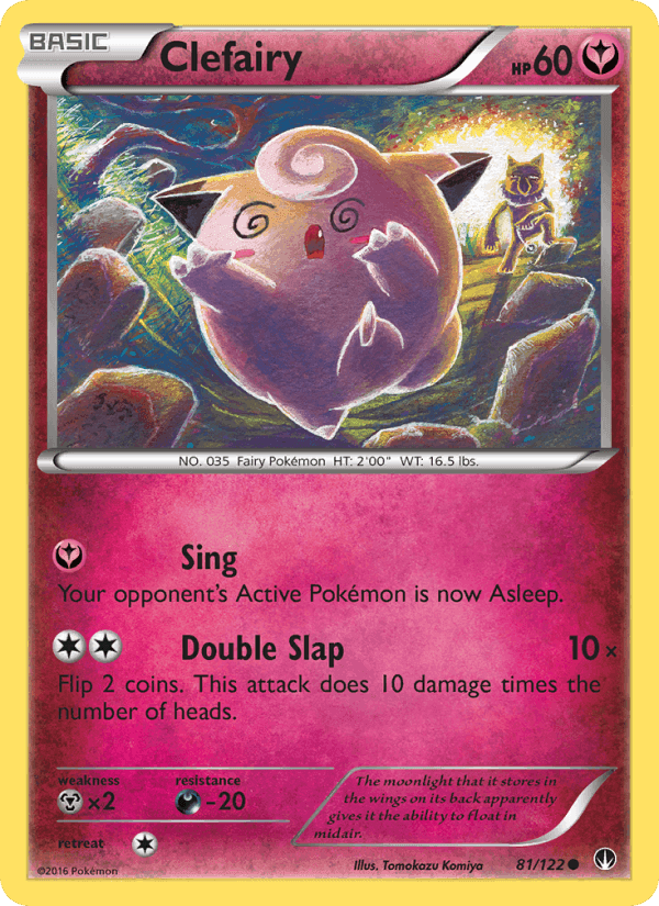 Clefairy, card 81 from BREAKpoint