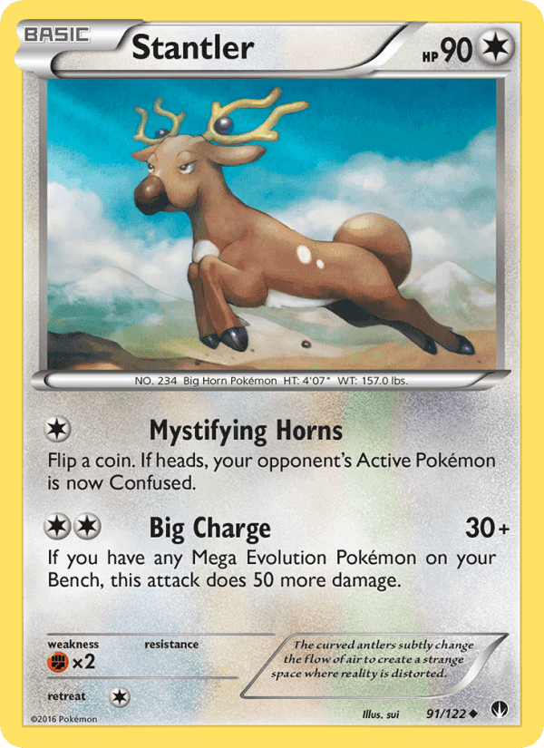 Stantler, card 91 from BREAKpoint