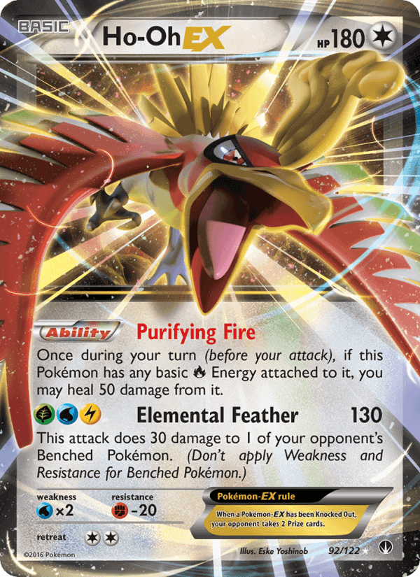 Ho-Oh EX, carte 92 de BREAKpoint