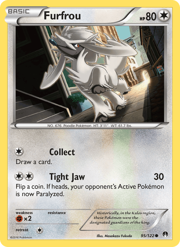 Furfrou, card 95 from BREAKpoint