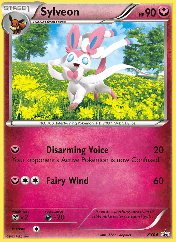 Sylveon, carta XY04 di XY Promo