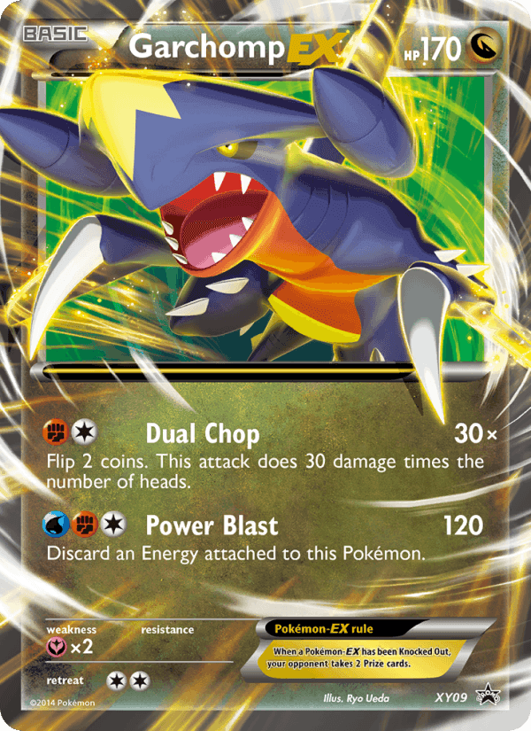 Garchomp EX, carta XY09 di XY Promo