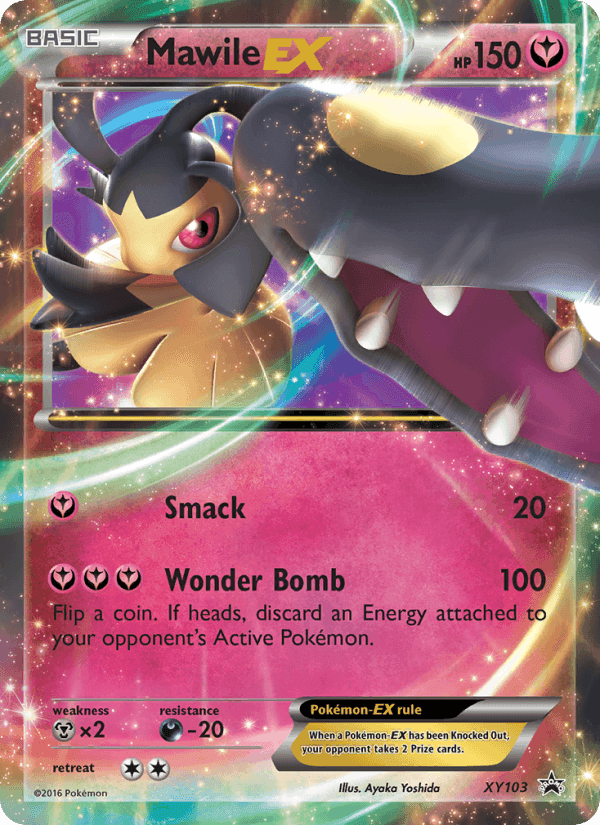 Mawile EX, carta XY103 de XY Cartas de promoción