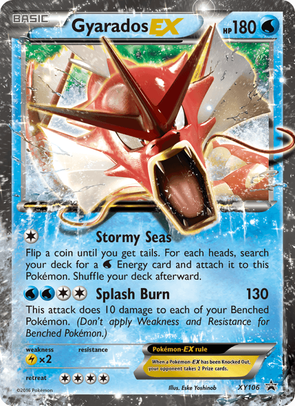 Gyarados EX, carta XY106 di XY Promo