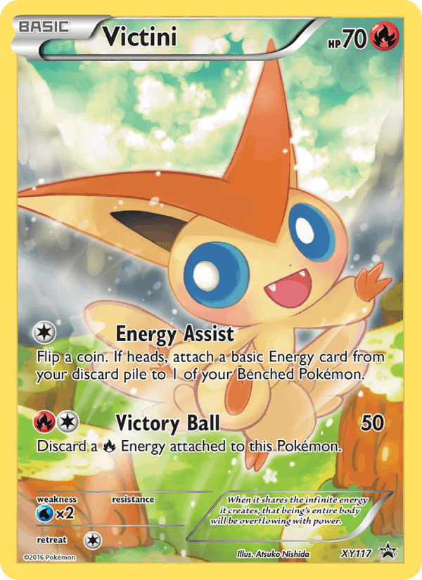 Victini, carta XY117 di XY Promo