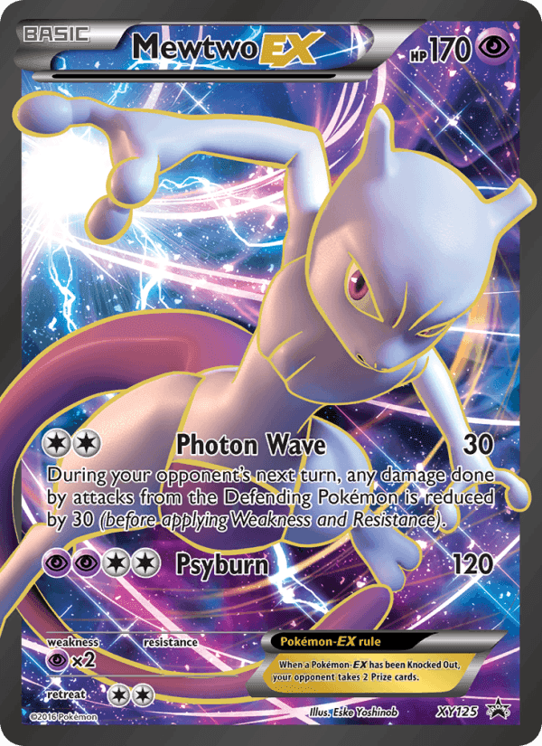 Mewtwo EX, carta XY125 di XY Promo