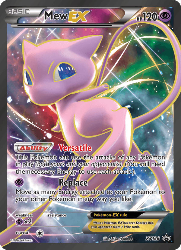 Mew EX, carta XY126 di XY Promo