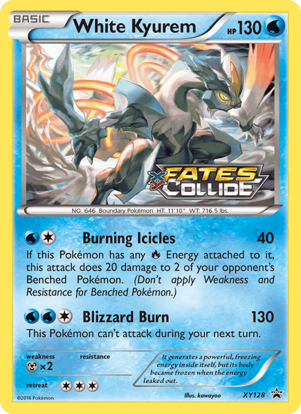 White Kyurem, carta XY128 di XY Promo