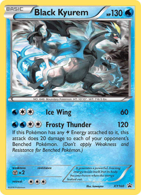 Black Kyurem, carta XY160 di XY Promo