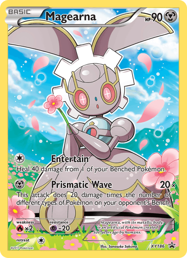 Magearna, carta XY186 di XY Promo