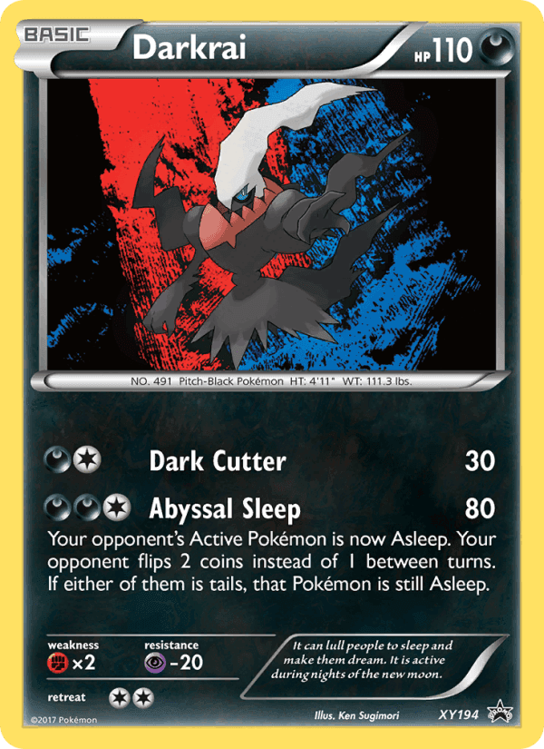 Darkrai, carta XY194 di XY Promo